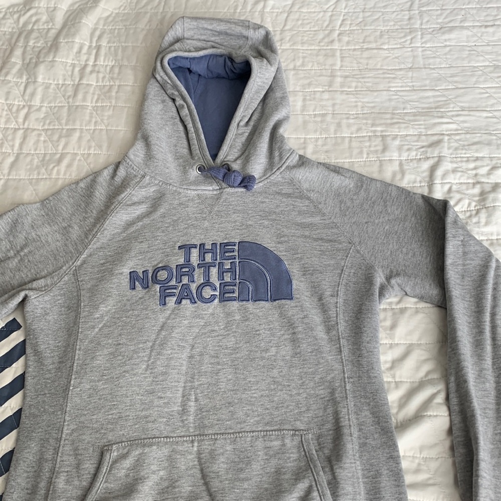 The NorthFace Wm S Hoodie Grey